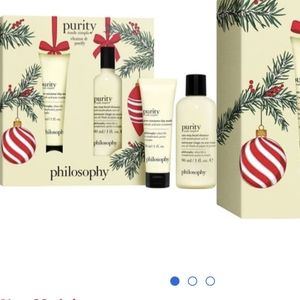 Philosophy Purity Clay Mask & Cleanser Set New in Box ❤️